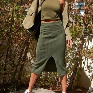 Free People Skyline midi skirt